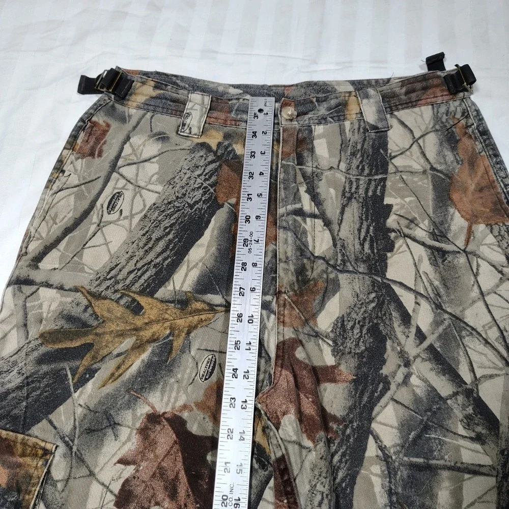 Spartan Outdoors Pants Mens Large 33x31 Camo Cargo Cotton Realtree Hardwoods